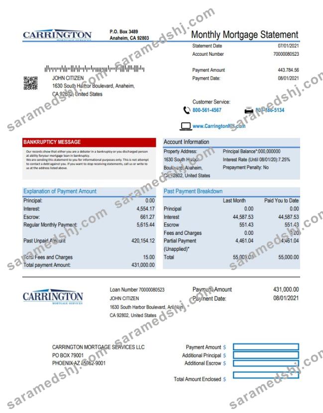 USA Carrington Mortgage Services excel pdf